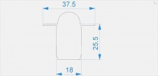 Заглушка Deko-Light End Cap R-ET-03-10 Set 2 pcs 979701