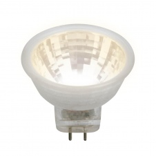 Лампа светодиодная Uniel GU4 3W 3000K прозрачная LED-MR11-3W/WW/GU4 GLZ21TR UL-00001700