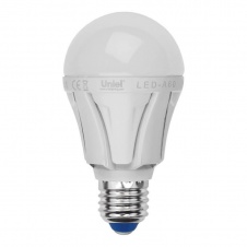 Лампа светодиодная Uniel E27 12W 6500K матовая LED-A60 12W/DW/E27/FR PLP01WH UL-00002005