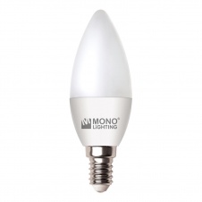 Лампа светодиодная Mono Electric lighting E14 4W 6500K матовая 100-050014-651